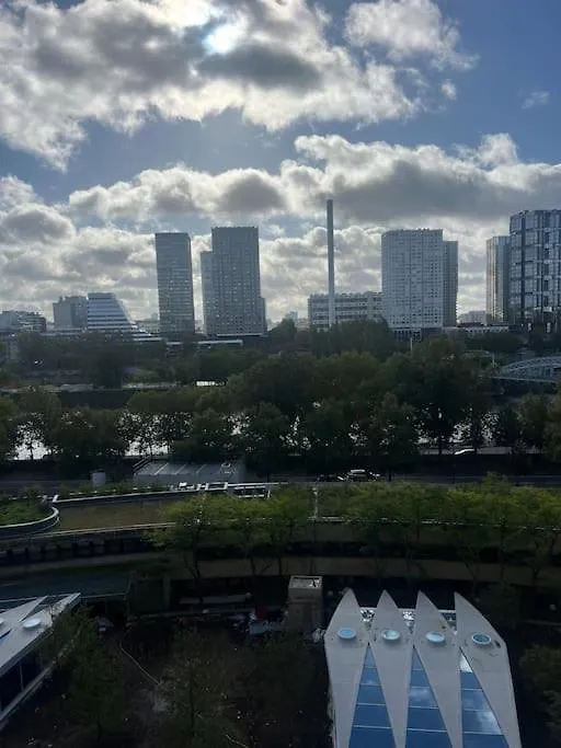 Apartamento Tour Eiffel Terrasse Vue Seine París 0*,
